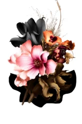 Free book club clipart of luxurious flower bouquet